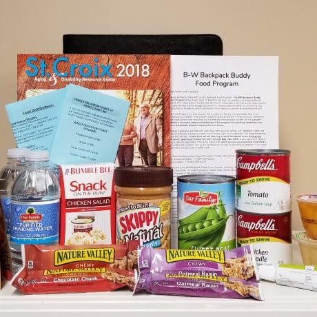 image of We Care Bag items