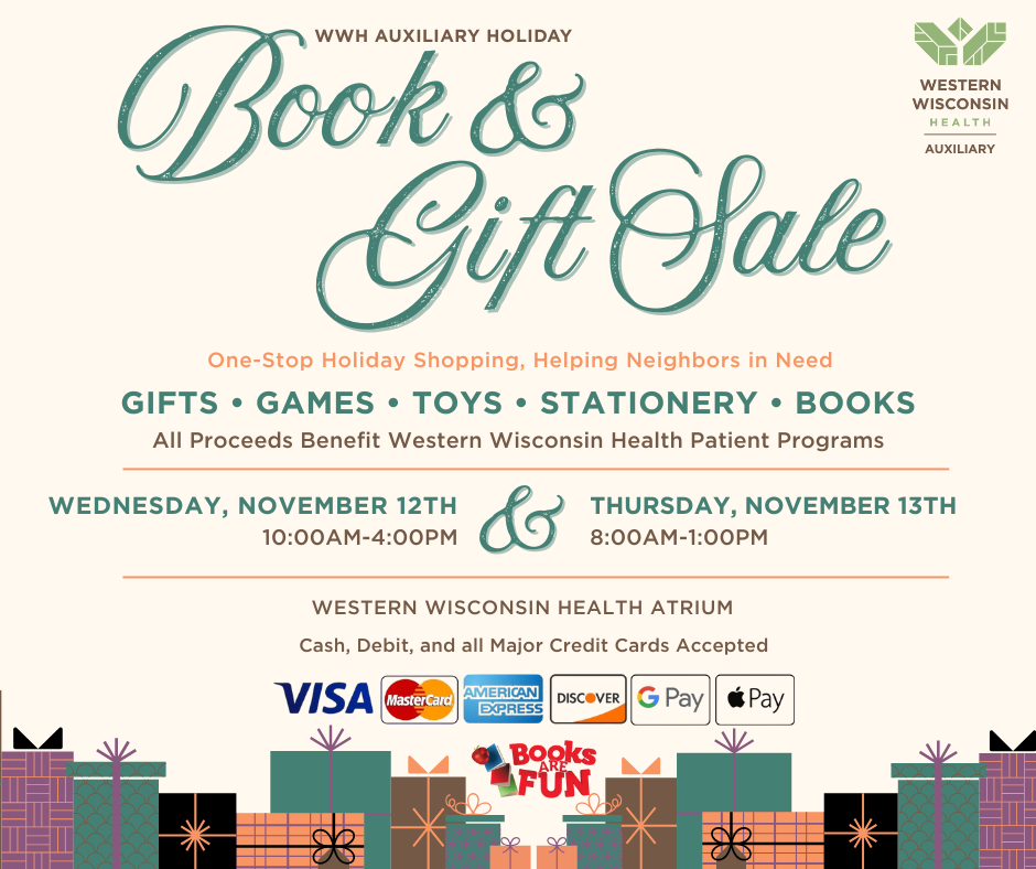 2025 Book and Gift Sale FB Post